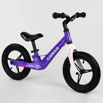 Беговел Corso Energy 12" с магниевой рамой фиолетовый 22709