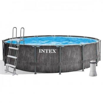 Каркасный круглый бассейн Intex Ultra XTR Frame Pool на 19156 л 488x122 см 26326 NP