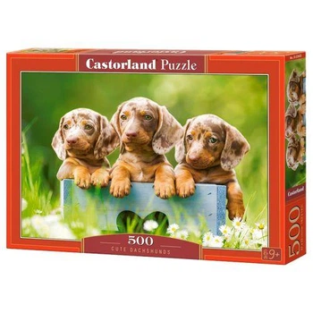 Пазли Castorland "Цуценята такси" 500 елементів 47 х 33 см В-53605