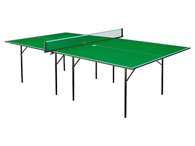 Теннисный стол GSI Sport Hobby Light Gp-1 с сеткой 274х152 см ЛДСП зеленый