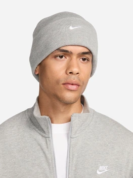 Шапка Nike HF0187-063 One Size Сіра (197599890584)