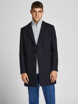 Пальто Jack&Jones Emoulder Синій L 12171374