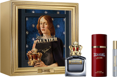 Zestaw męski Jean Paul Gaultier Scandal Woda toaletowa 100 ml + Dezodorant 150 ml + Miniaturka Woda toaletowa 10 ml (8435415098960)