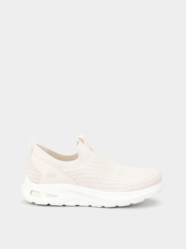 Женские слипоны Skechers 39 Бежевый 117440 NAT