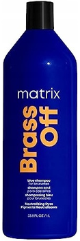 Szampon Matrix Total Results Color Obsessed Brass Off do włosów neutralizujący odcień 1000 ml (3474636484942)