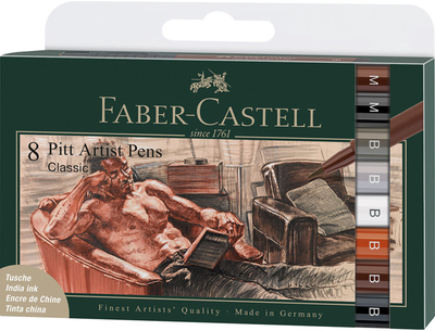 Zestaw linerów Faber-Castell Classic 8 szt (4005401671725)