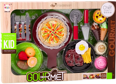 Zestaw kuchenny LEAN Toys Gourmet 26 elementów (5905991014881)