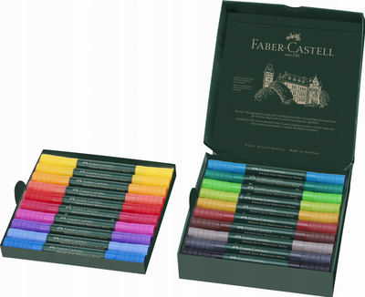 Zestaw markerów Faber-Castell dwustronne 20 szt (4005401603207)