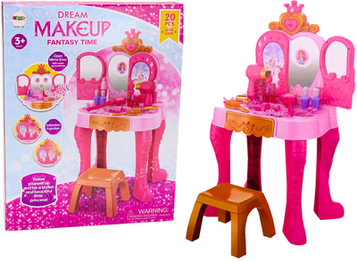 Туалетний столик LEAN Toys Dream Make Up Fantasy Time з датчиком жестів (5905991005827)