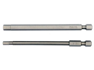 Набір біт YATO HEX-TAMPER 4x100мм 6x100мм 1/4" 2шт (YT-0495)