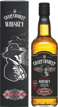 Віскі блендовий Crazy Charley 0.7 л 40% у подарунковій упаковці (8053782390502)