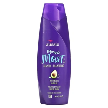 Шампунь Aussie Miracle Moist для сухих волос с авокадо и австралийским маслом жожоба 360 мл