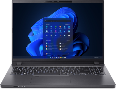Ноутбук Acer TravelMate P2 16 TMP216-51-G2-TCO-73G3 (NX.B9GEU.00F) Steel Gray