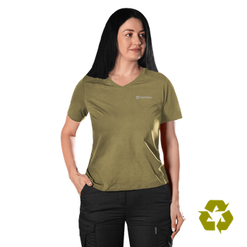 Футболка Camotec Pani Totem Logo V-neck Tan M 2908010215279