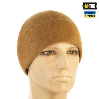 Шапка М-Тас Watch Cap Elite фліс (320г/м2) with Slimtex XL Coyote Brown