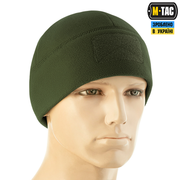 Шапка M-Tac Watch Cap Elite фліс (320г/м2) з липучкою) XL Army Olive