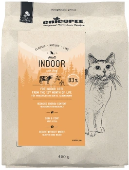 Сухий корм для кішок Chicopee CNL Cat Adult Indoor Beef з яловичиною