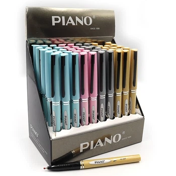 Набор масляных СИНИХ ручек 50 шт в упаковке 307-PS Piano