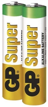Батарейка GP Super Alkaline AAA/LR03 спайка, 2шт
