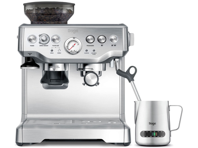Ріжкова кофеварка еспресо SAGE Barista Express SES875BSS