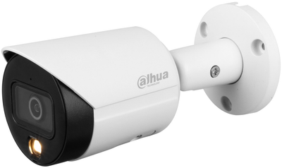 IP-камера Dahua 2MP Lite Full-color Fixed-focal Bullet Network White (DH-IPC-HFW2239SP-SA-LED-S2)