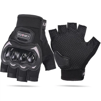 Мотоперчатки Suomy Half Finger Black Размер L
