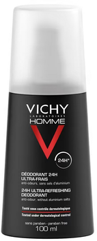 Дезодорант-спрей Vichy Homme Ultra-Fresh 24h 100 мл (3337871320331)