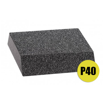 Губка абразивна шліфувальна Kussner P40 125x90x25