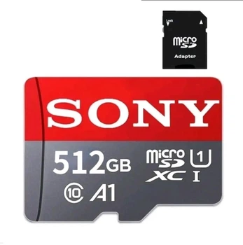 Карта Micro SD SONY 512 Gb Class 10 A1 карта памяти с адаптером