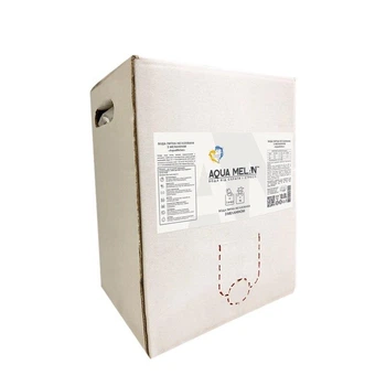 Вода AquaMelan питьевая негазированная с меланином Melanin Center 10л (Bag-In-Box) W10
