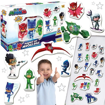 Набір магнітів Magdum PJ Masks Правила героїв ME5031-32 (4820215154505)