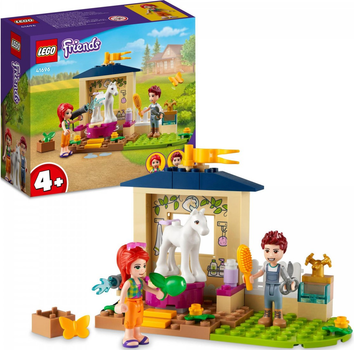 Zestaw klocków LEGO Friends Myjnia dla kucyków 60 elementów 4 szt (41696)