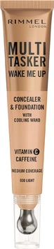 Консилер Rimmel Multi Tasker 2 в 1 030 Light 20 мл (3616305714831)