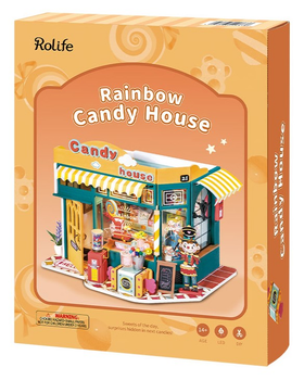 Збірна модель Robotime Candy House (6946785118636)