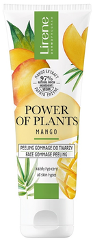 Peeling gommage do twarzy Lirene Power of Plants Mango 75 ml (5900717077492)