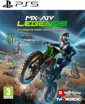 Гра PS5 MX vs ATV Legends - 2024 Monster Energy Supercross Edition (Blu-ray диск) (9120131601622)