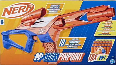 Blaster Hasbro Nerf N Series Pinpoint + strzały F8621 (5010996207180)