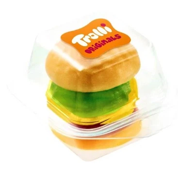 Конфета жевательная Trolli Бургер, 10 г