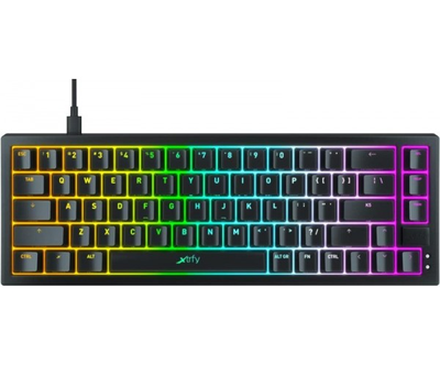Клавіатура Xtrfy K5 RGB Kailh Red Hot-swap Black (K5-RGB-CPT-BLACK-R-UKR) USB