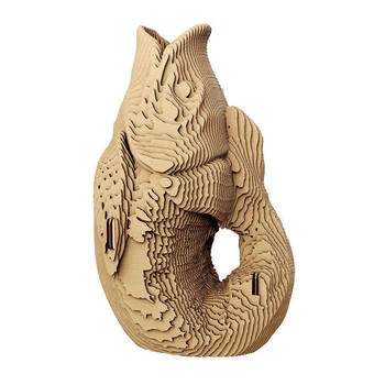 3D Пазл Картонний Cartonic Fish Vase Ваза 57 деталей