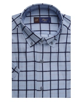 Сорочка чоловіча DIGO (SLIM FIT-115/24) Блакитний S