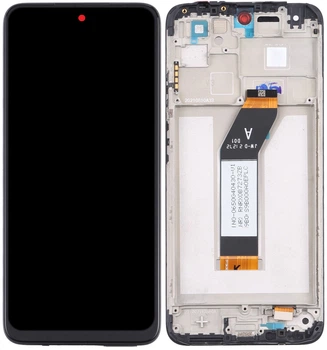 Дисплей модуль тачскрин Xiaomi Redmi 10 2022 черный Original PRC c рамкой