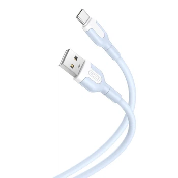 Интерфейсный кабель XO NB212 USB-TypeC 1m Blue (38356)