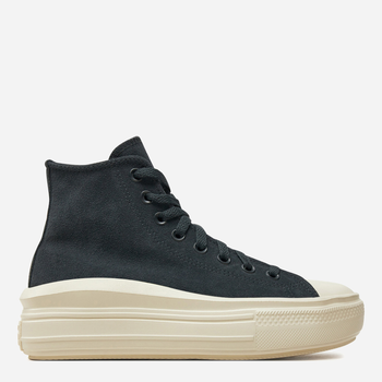 Женские кеды замшевые высокие Converse Ctas Move Hi A11146C 36.5 (6US) 23 см Темно-синие (194435172507)