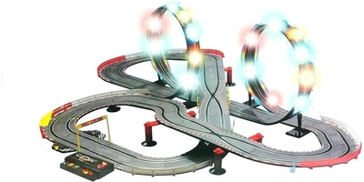 Автомобільний трек LEAN Toys Slot Cars масштаб 1:43 (1818912222699)