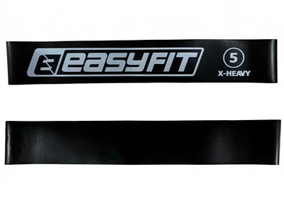 Резинка для фитнеса EasyFit X-Heavy 20 кг Черный