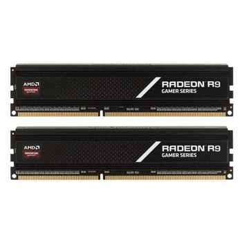 Модуль пам'яті DDR4 16GB (2x 8GB) 3200MHz AMD Radeon R9 Gamer (R9S416G3206U2K)