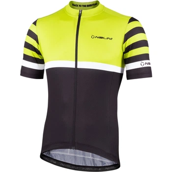 Майка Nalini Solid Jersey black/evolution green / Розмір L (03332901100C000.10-4050-L)