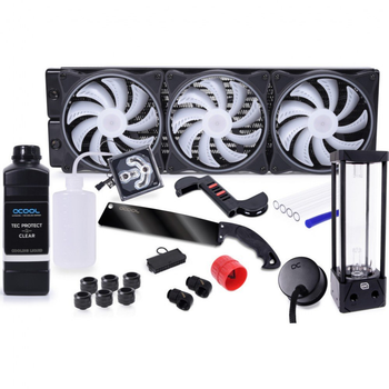 Система жидкостного охлаждения Alphacool CORE HURRICAN 420MM/XT45 [104819]