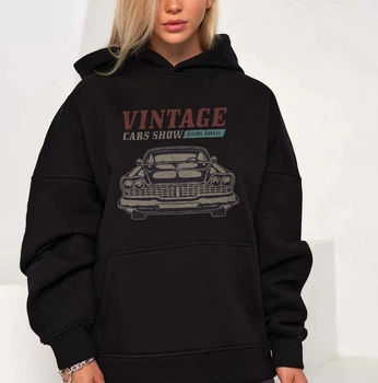 Худі Vintage Cars Show PG06316-h goodreclama XL Чорний